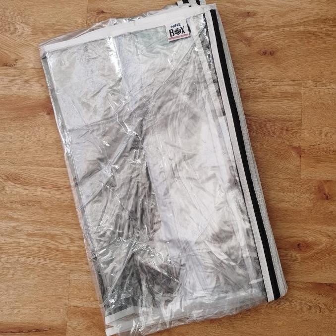 NINE BOX COVER FULL MIKA PLASTIK UNTUK RAK SEPATU