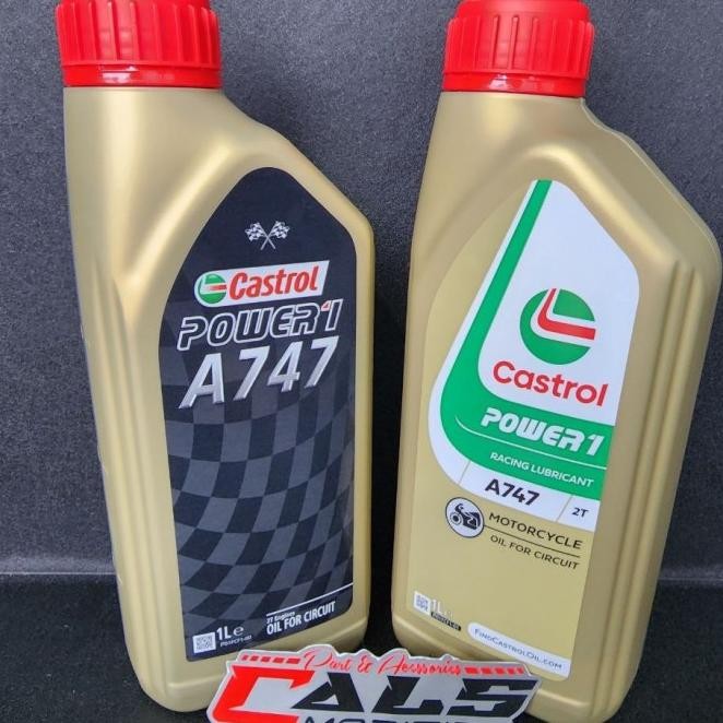 Oli Samping 2T Castrol A747 Original Olsam 2Tak Castrol A747 1Liter