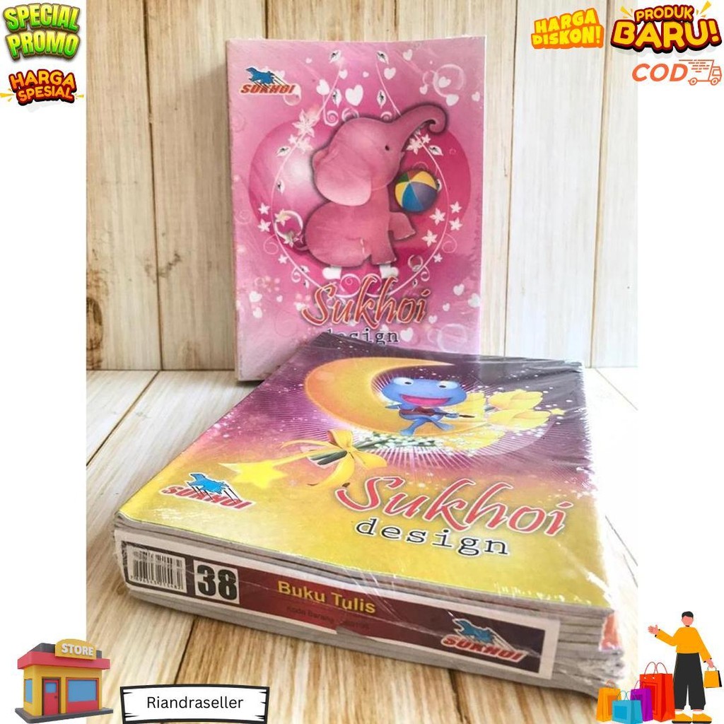 

[Davis]Buku Sukhoi 38 (Isi 10 Pcs) D Terlaris