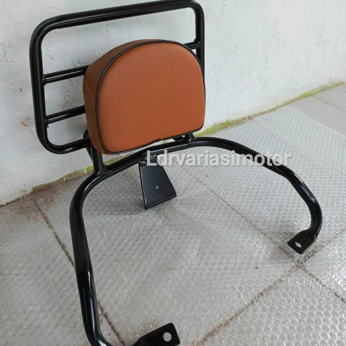 sandaran behel jok belakang motor listrik vespa uwinfly t3s t3pro