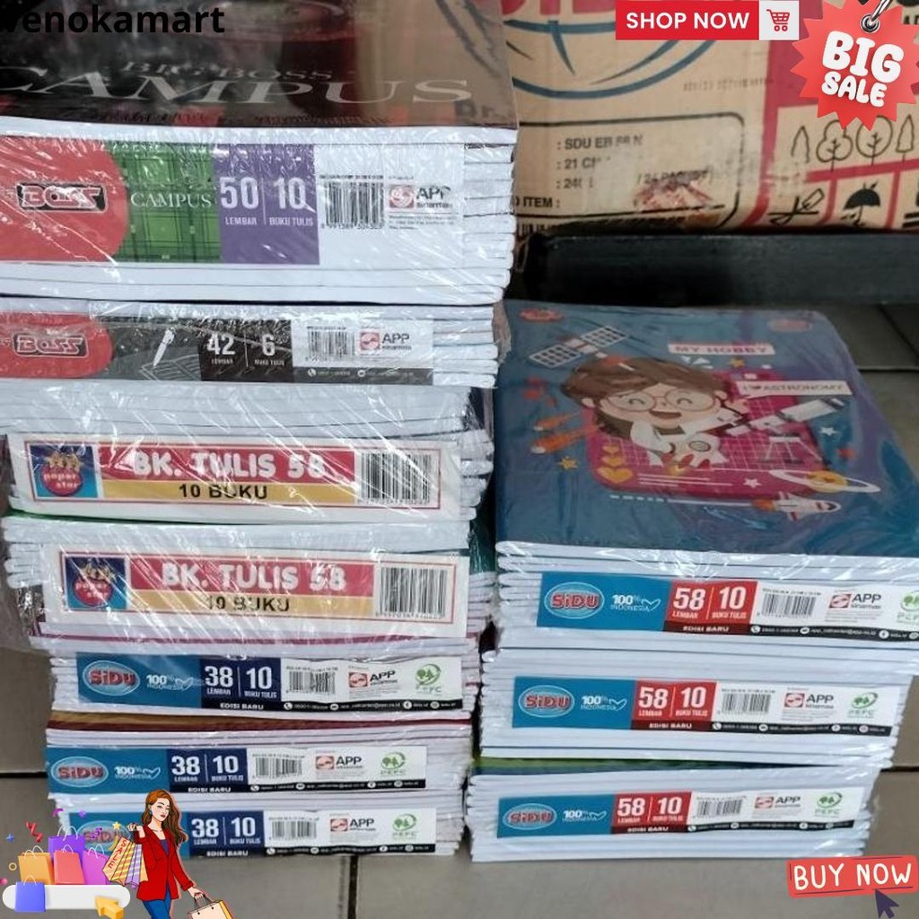 

Buku Tulis Sidu Bamboo Big Boss D Sale