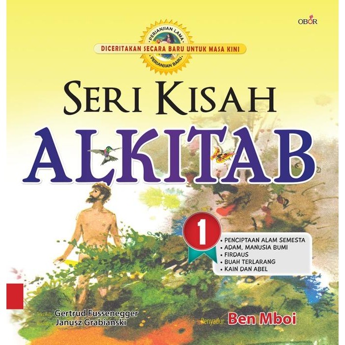 Baru Buku Cerita Rohani Katolik Anak Seri Alkitab - Penciptaan Alam Semesta