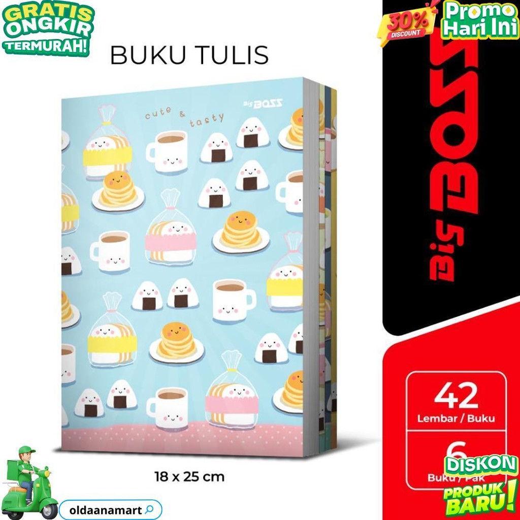 

Bigboss Buku Tulis 42 Lembar - Bbo Eb 42 D Terlaris