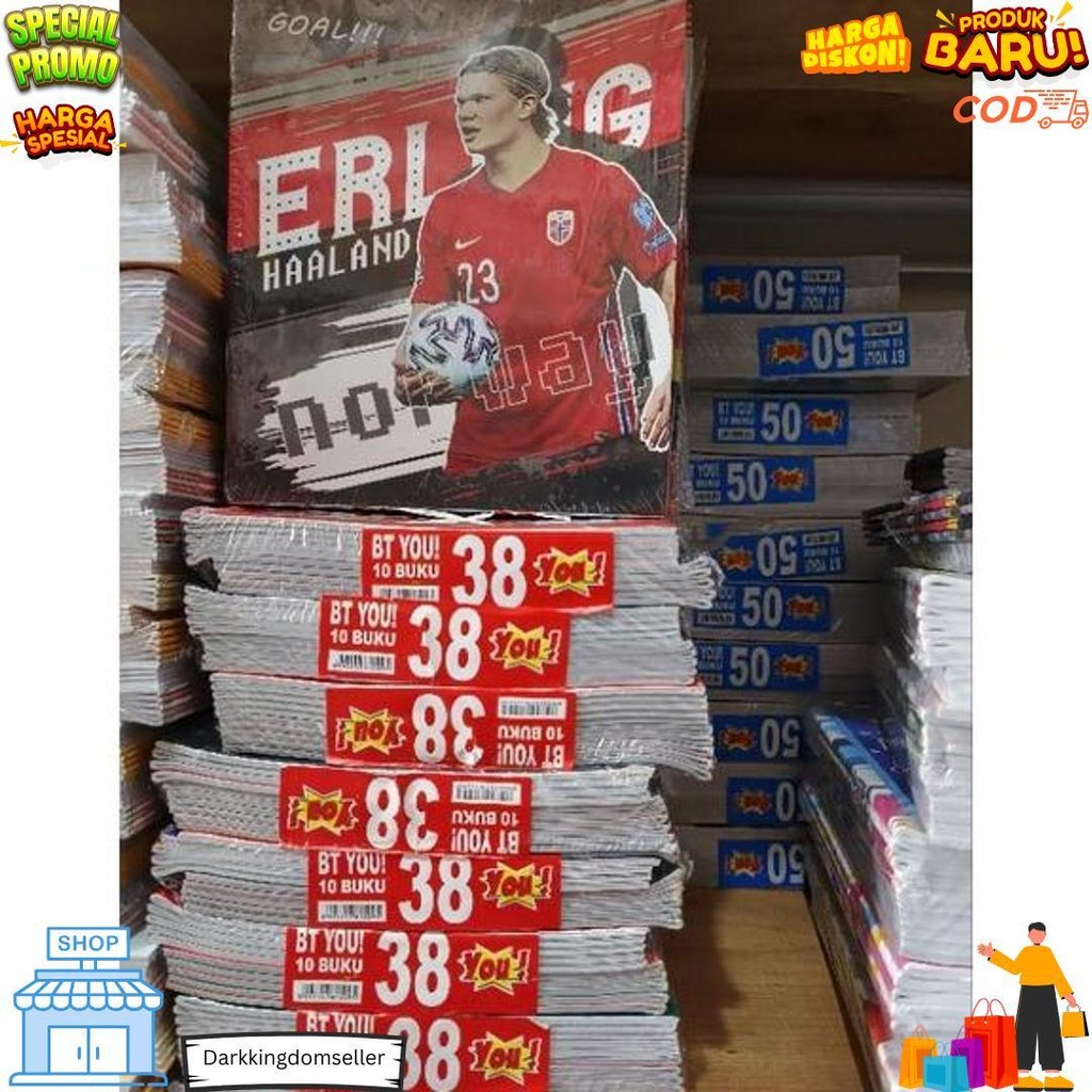 

Buku Tulis You 38 1Pak(10Buku) D Cod