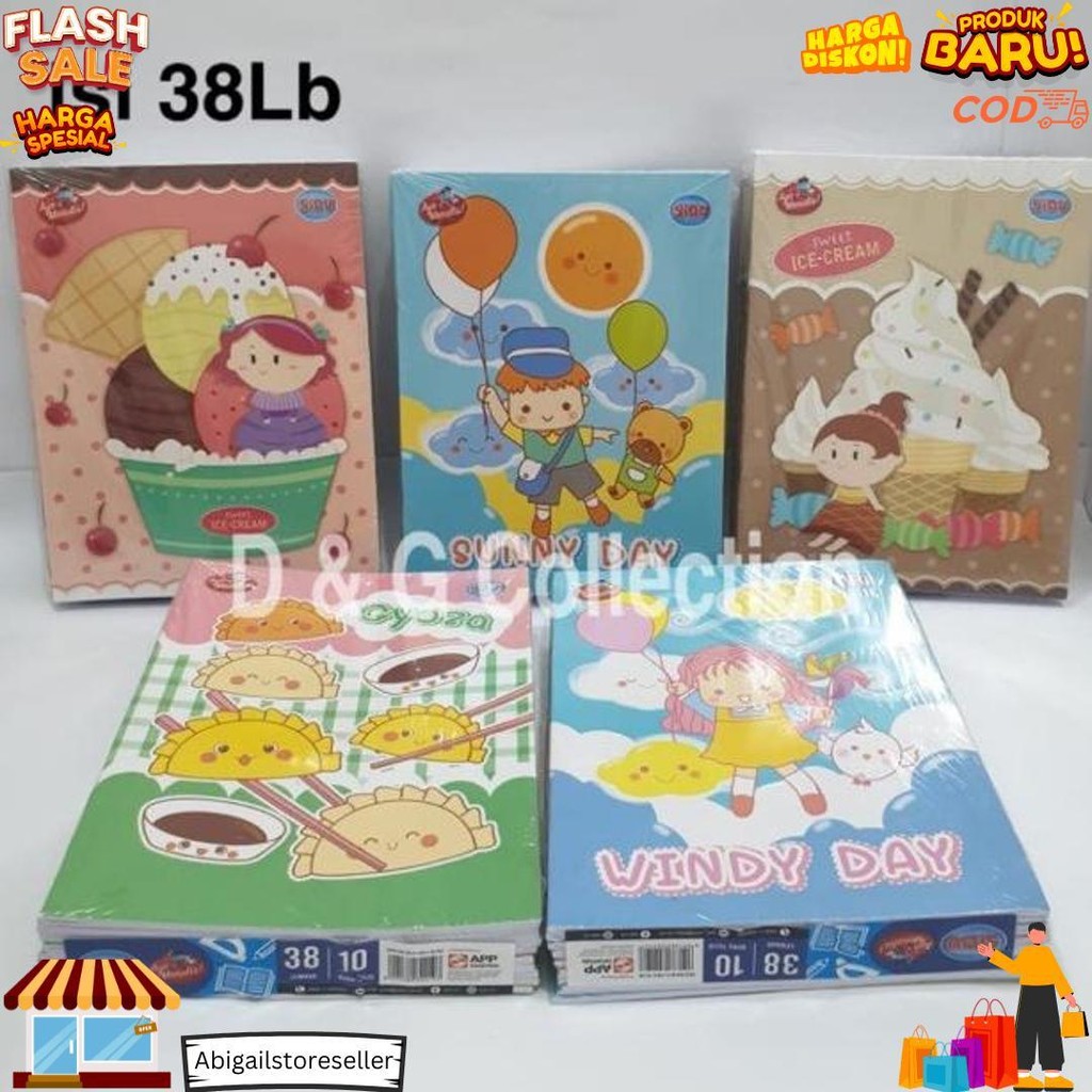 

Buku Tulis Sidu 38 Lembar Murah Grosir / Buku Sidu 38 D Sale