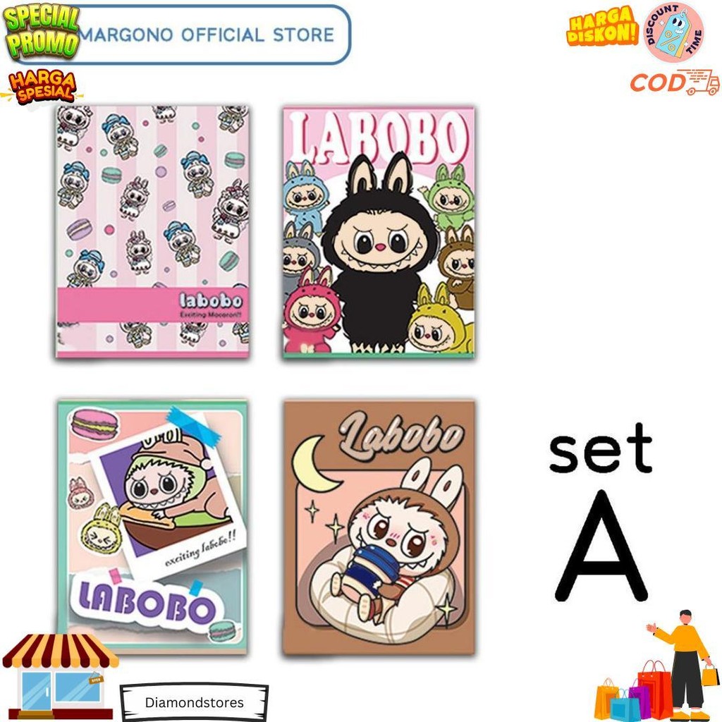 

Buku Tulis Cute Labobo La Bubu 38 Lembar - 10 Buku D Terlaris