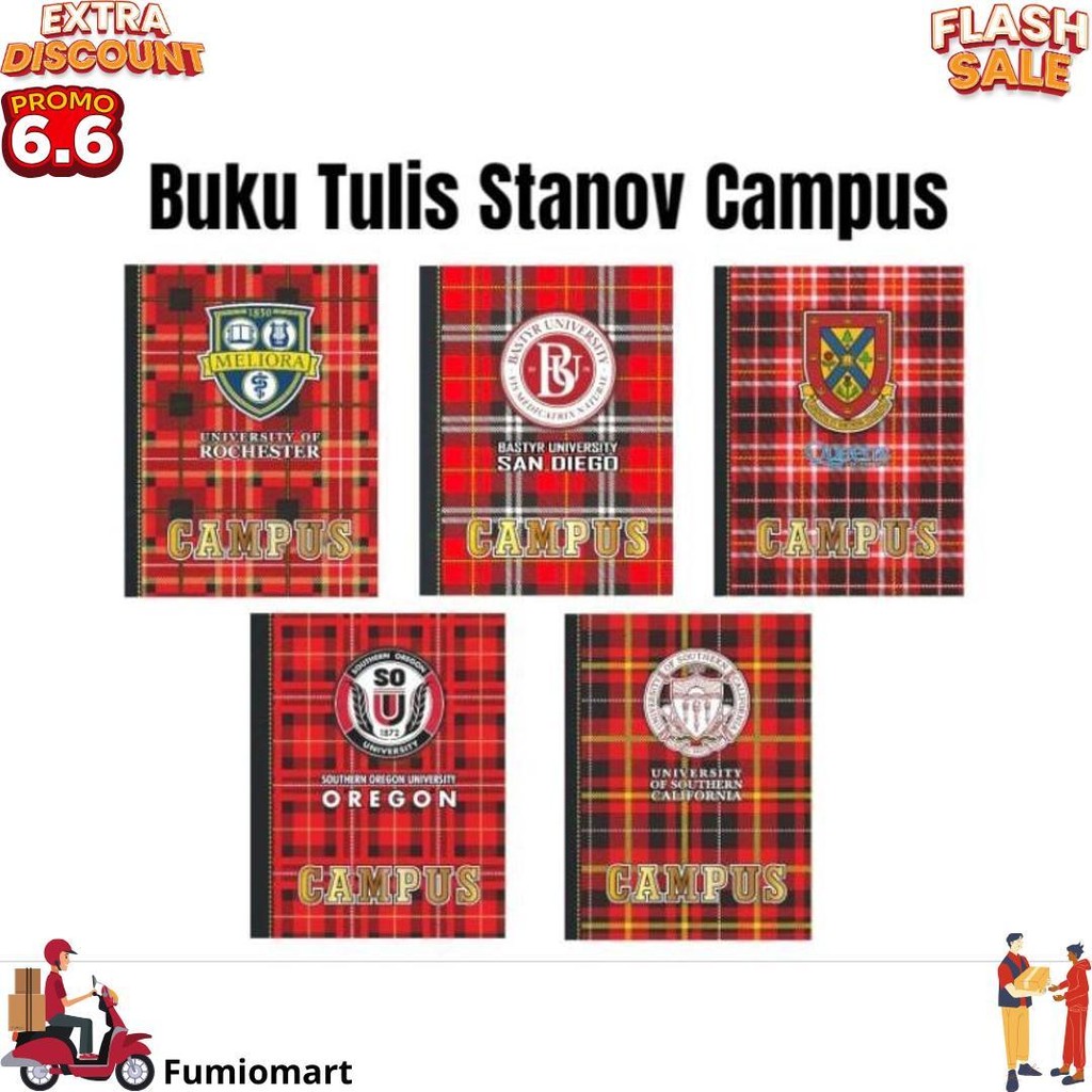 

Buku Tulis Stanov Isi 50 Lembar (10Pc) D Cod