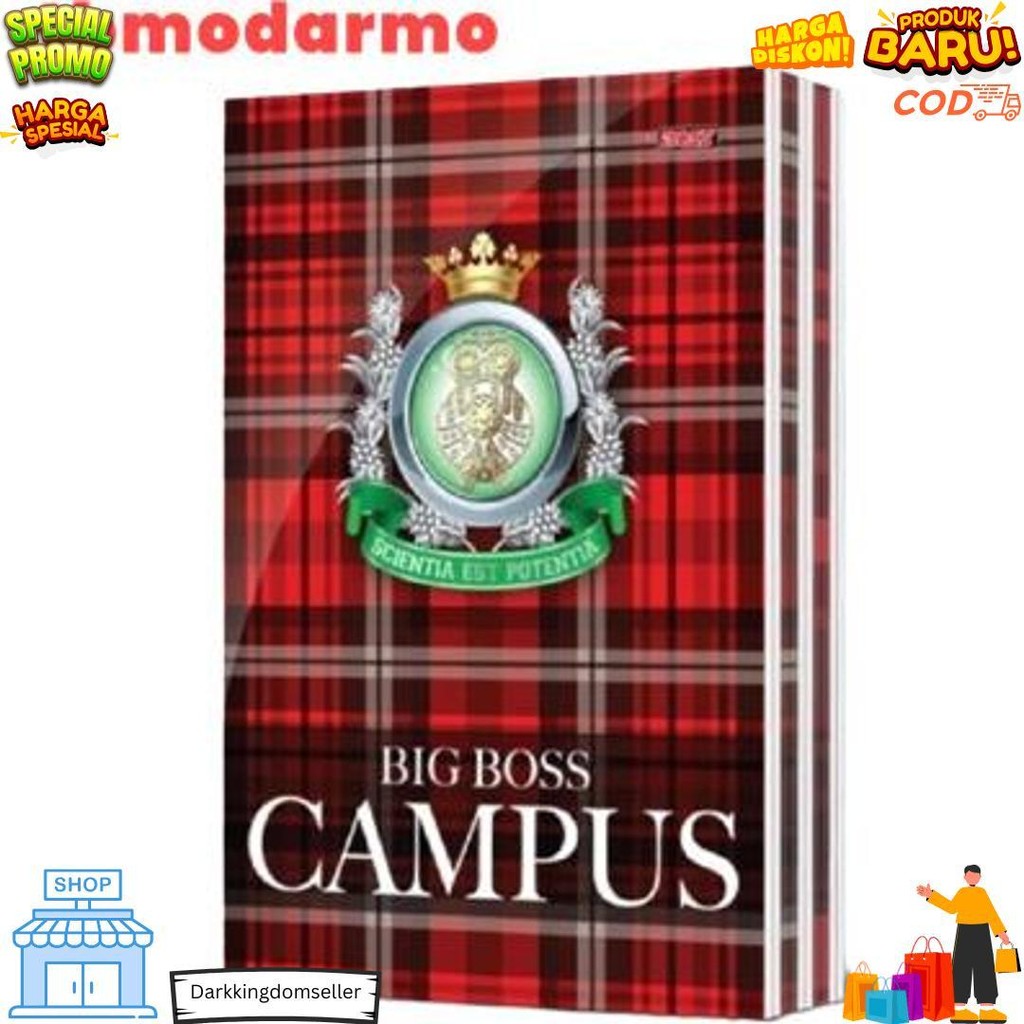 

Tbmo Pack Buku Tulis Eb 36 Campus Big Boss Isi 10Pcs - (20 Pack) - Ang D Terlaris