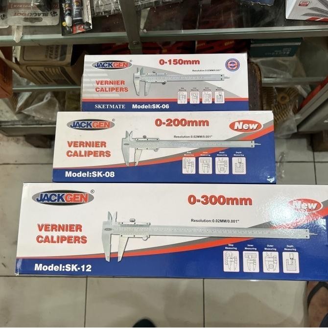 WIPRO JACKGEN JANGKA SORONG SIGMAT SKETMAT VERNIER CALIPER 200