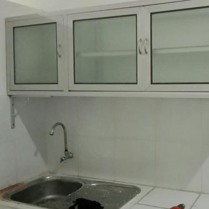 Kitchenset gantung / lemari dapur / rak gantung alumunium