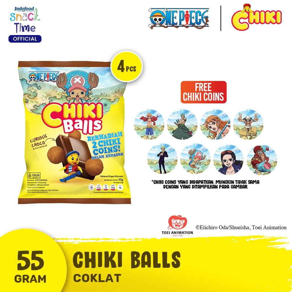 

Chiki Ball Coklat 55 Gr - 4 Pcs