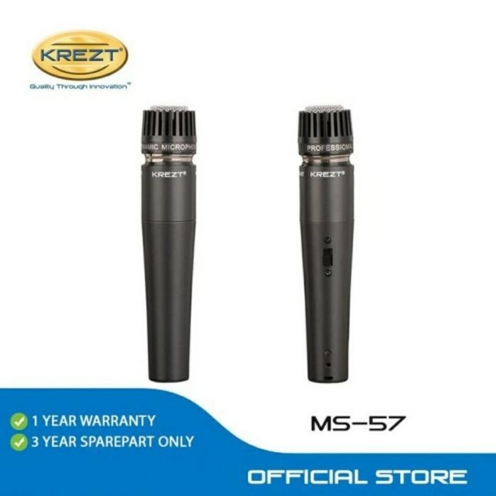 Terlaris Krezt Ms 57 Mic Instrument Krezt Ms 57 Garansi Resmi