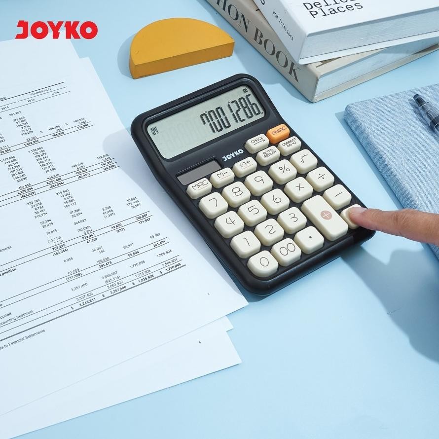 

We69 Hjg-7 Stylist Color Calculator Joyko Cc-71Co - Kalkulator Fancy Warna Desktop Meja Viral