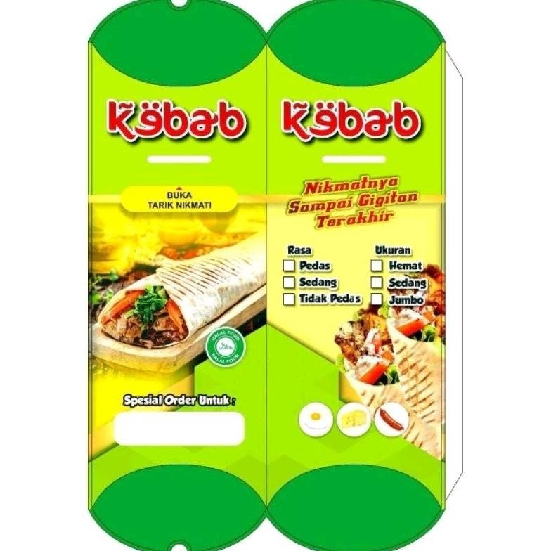 

IK69 Of14 promo 100 lembar dus kebab // kemasan kebab // kertas kebab // wadah kebab. Premium Terlaris