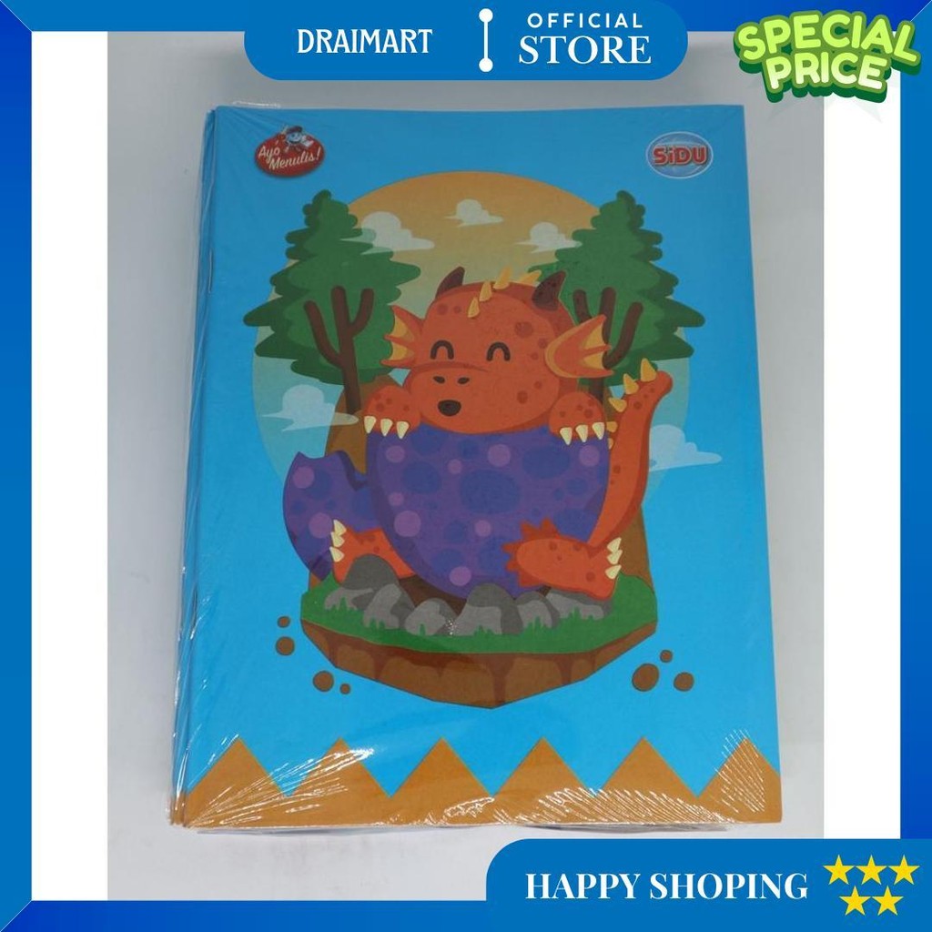 

(10 Pcs) Buku Tulis Sidu 38 Lembar D Terlaris