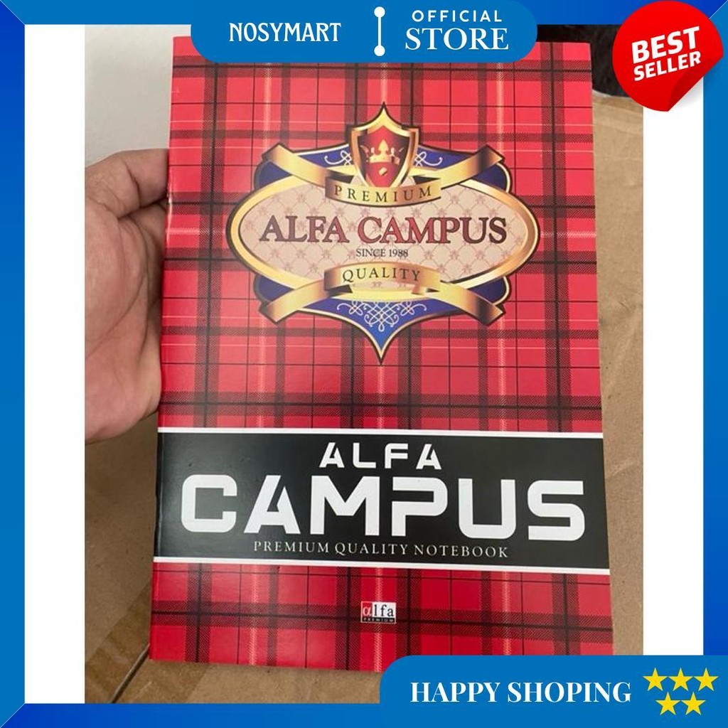 

Buku Tulis Campus Besar Isi 50 Lembar 1 Pak Isi 10Buku 1Buku Premium Quality D Sale