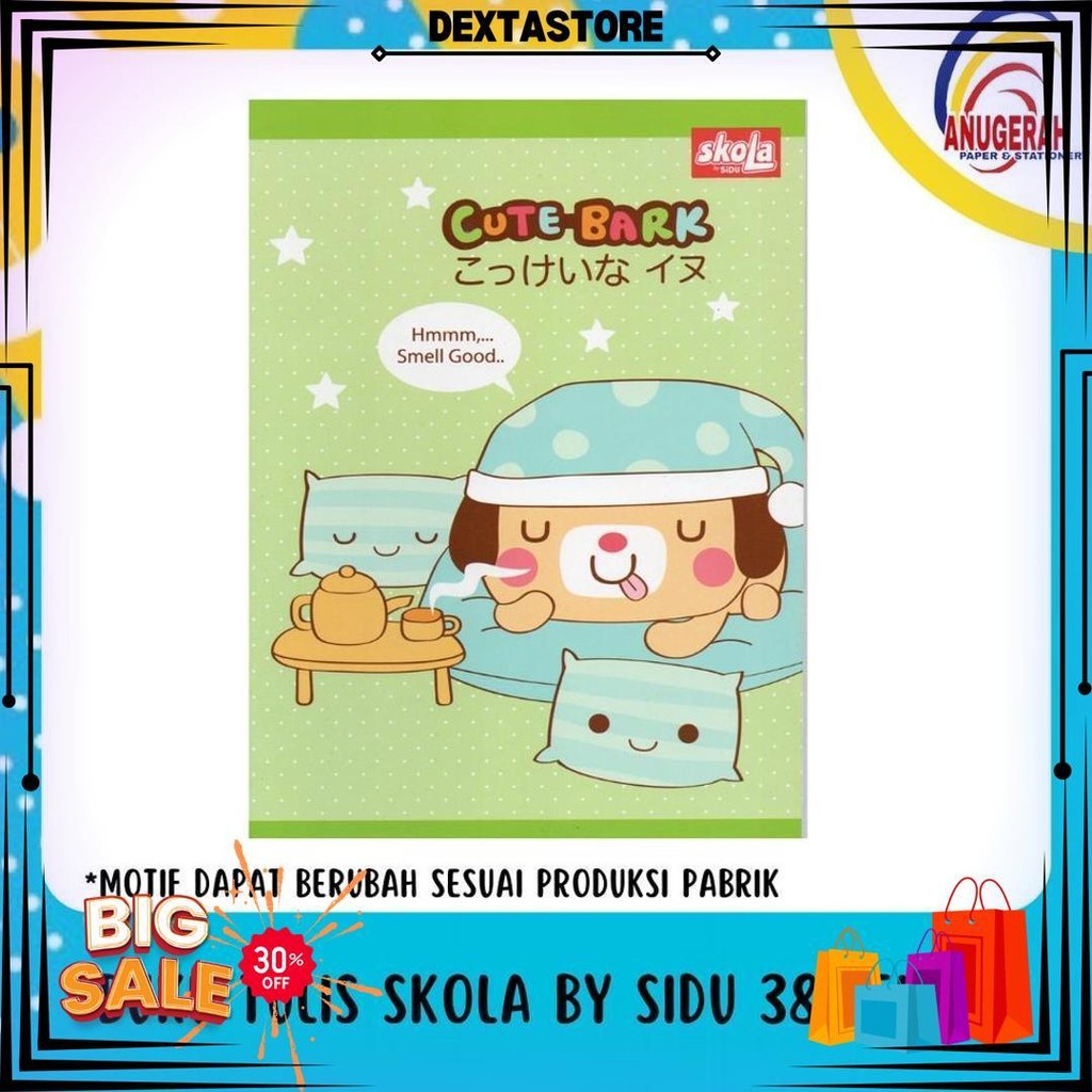 

Buku Tulis Skola By Sidu 38 Lembar (Pak) D Gratis Ongkir