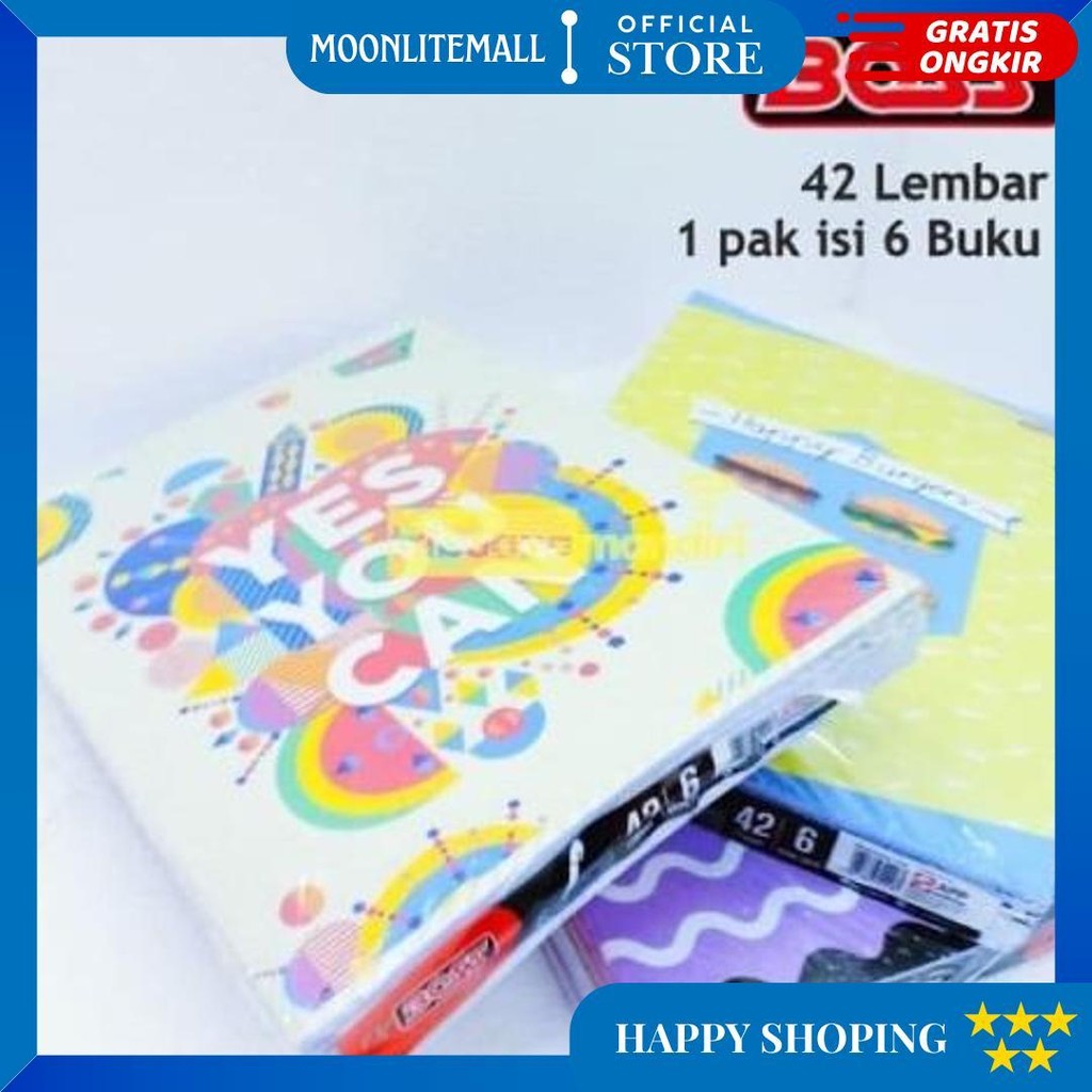 

Buku Tulis Big Boss 42 Lembar - 1 Pak / 6 Buku Tulis D Best Seller