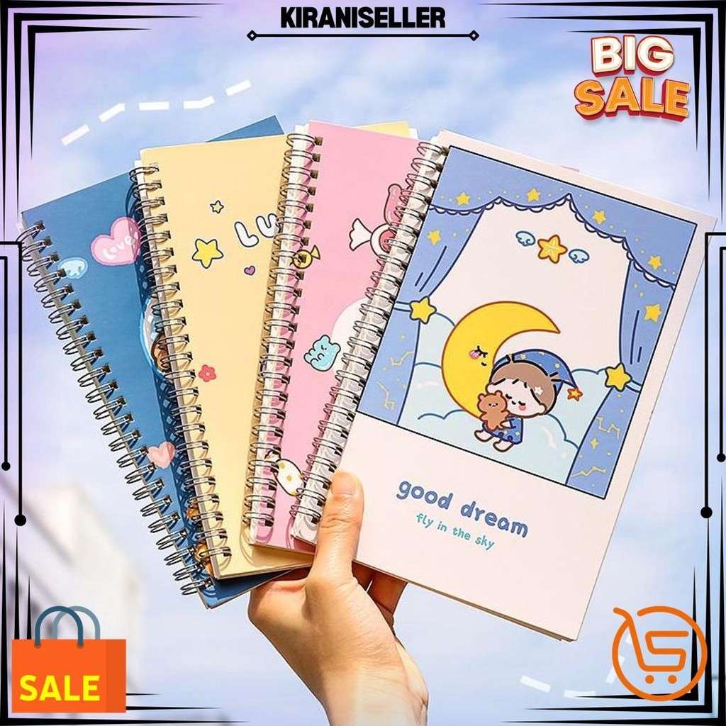 

Buku Tulis Ring Motif A5 / Buku Catatan Ring Ukuran A5 Aesthetic Lucu Lg D Promo Puncak
