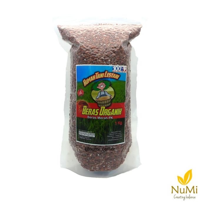 

tersedia organic red rice | beras merah pecah kulit organik 2 kg - rtl