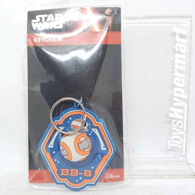 ORIGINAL STAR WARS Droid BB-8 Keychain Gantungan Kunci