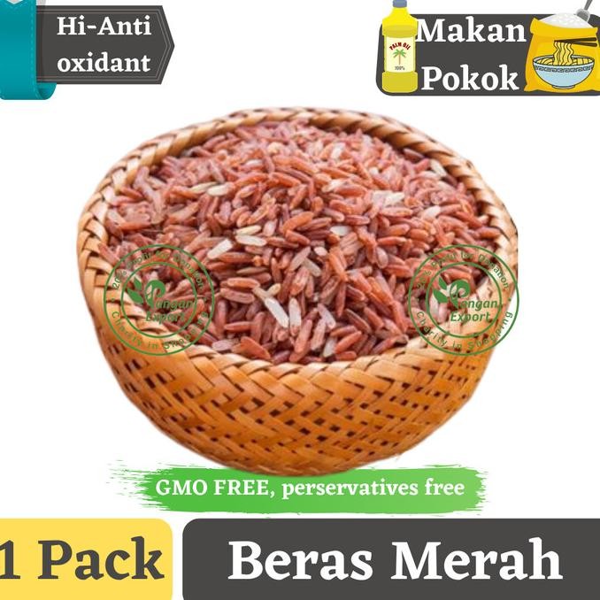 

tersedia beras merah berserat