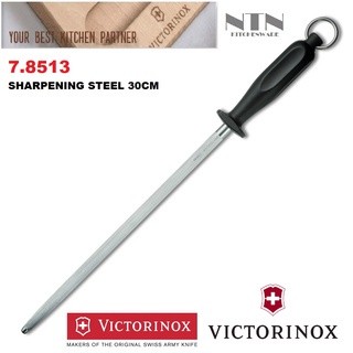 ORI Sharpening Steel Victorinox Bulat 30 cm / Asahan Pisau Merk Victorinox 7.8513