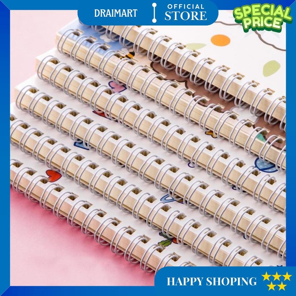

Buku Tulis Ring Motif A5 / Buku Catatan Ring Ukuran A5 Aesthetic Lucu Lg D Promo 4.4