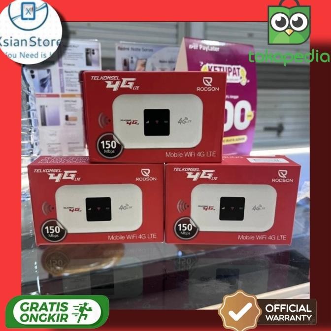 MODEM WIFI 4G ALL OPERATOR FREE KARTU BY.U K300