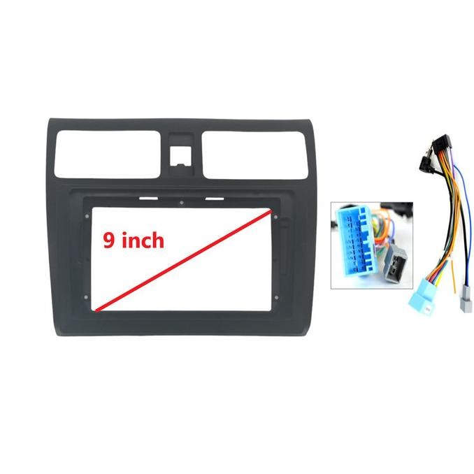 '' Frame  Head Unit Android 9 Inch Suzuki Swift 2006 2009 - 2011 ''