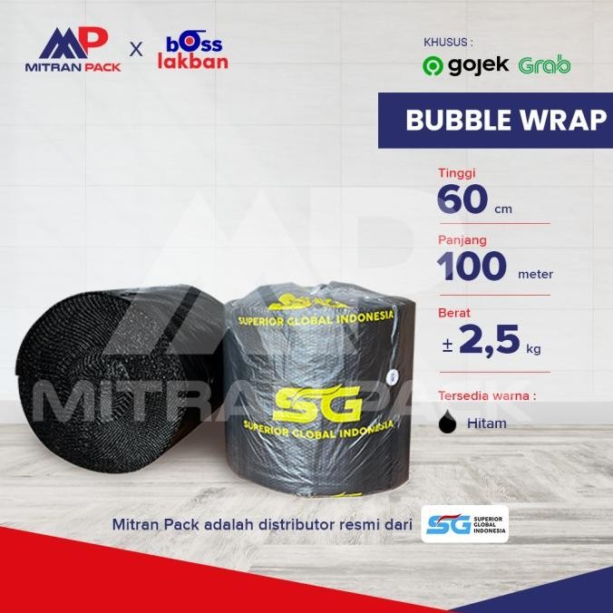 

tersedia bubble wrap hitam siap sobek 60 cm x 100 meter