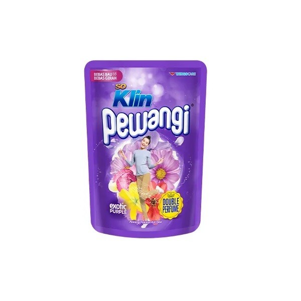 SOKLIN PEWANGI EXOTIC PURPLE POUCH 1700 ML