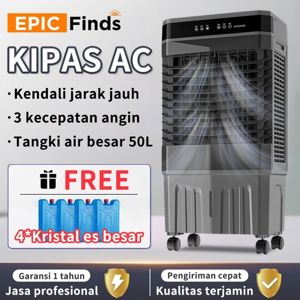 Tower Fan Kipas AC Portabel Bergerak Kipas AC Kipas Pendingin Kipas Remote Control Pintar
