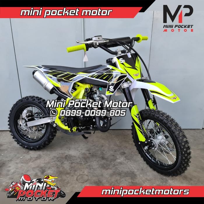 Motor Mini Trail 110Cc 4Tak Manual Double Starter - Mesin Motor 110Cc Original Dan Terpercaya