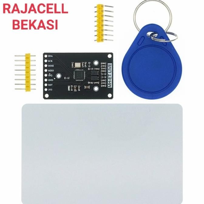 Diskon Mini RC522 RFID Module Support E-KTP RC-522 ORI NXP Card Reader Writer