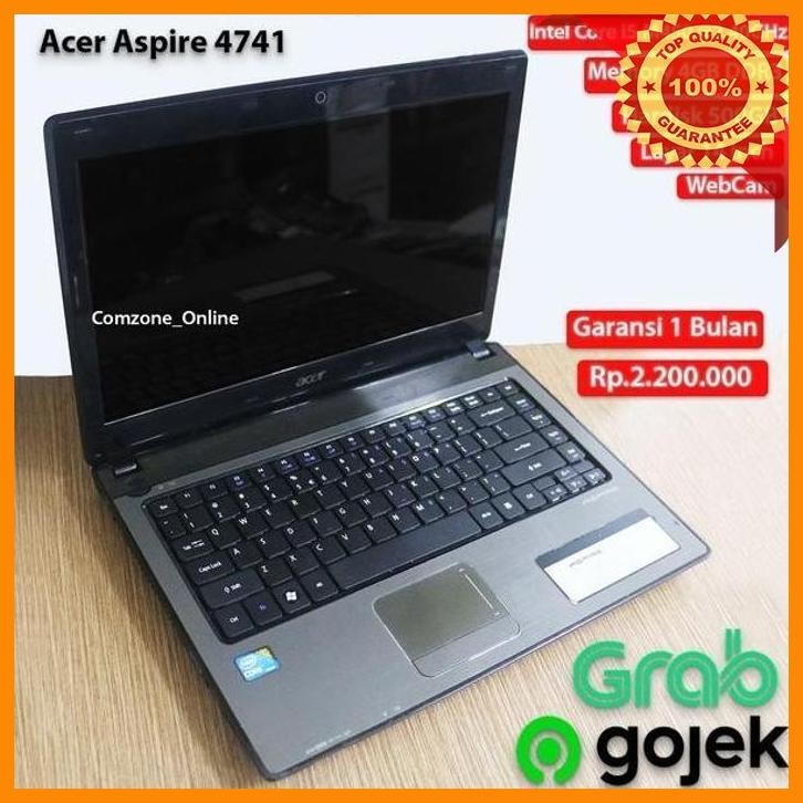 [cri] cc - laptop bekas acer aspire 4741 core i5 4gb 500gb dvd camera nb74