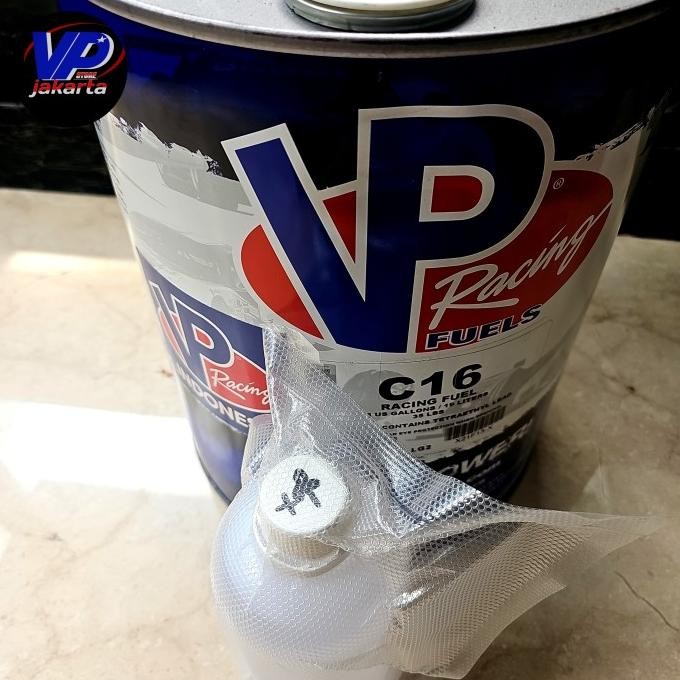 Vp Racing Fuel C16 Bensin Balap Drag Race Oktan 116 - Asli