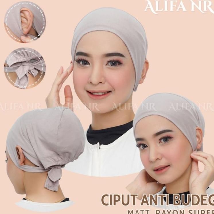 Ciput Hijab Anti Budeg Ciput Anti Lip . Ciput Bolong Ug