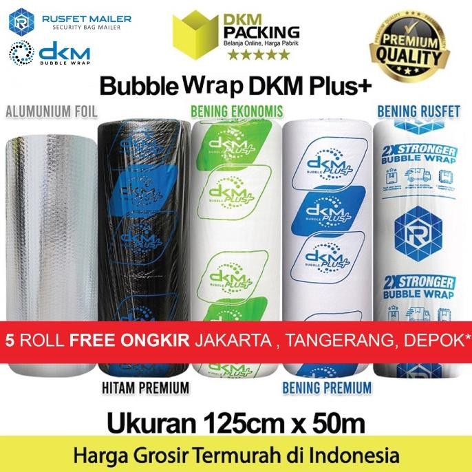 

tersedia plastik bubble wrap 125cm x 50m dkm plus termurah bubblewrap roll