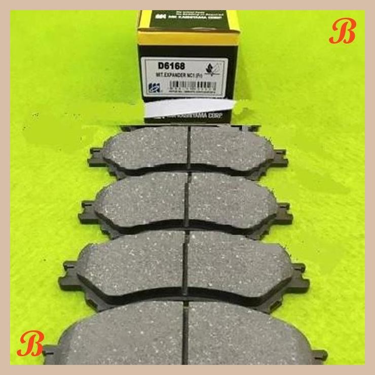 [SMM] MK KASHIYAMA KAMPAS REM DEPAN BRAKEPAD D6168 MITSUBISHI XPANDER