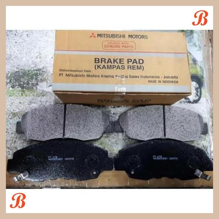 [HLM] 1 SET KAMPAS REM DEPAN/ BRAKE PAD FRONT L300 DIESEL LAMA/ OLD TH 1984-2009 ORI KTB / KW IMITAS