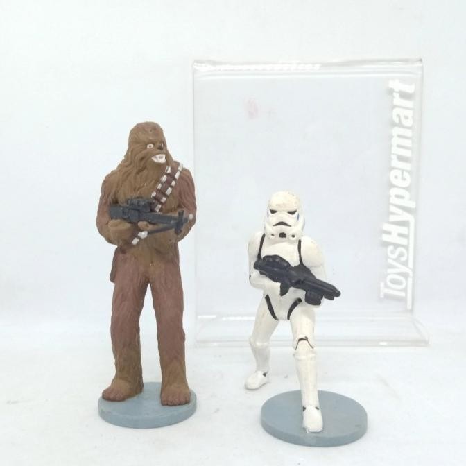 Original Star Wars Stormtrooper Chewbacca Figurine