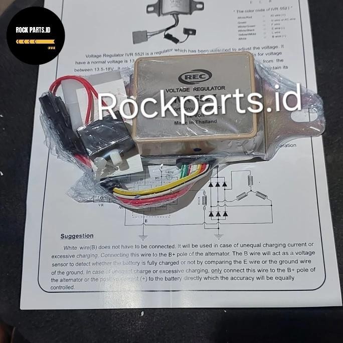 Ket out Cut Out ic Regulator Voltage Taft GT Rocky Hiline Hardtop Diesel BJ40