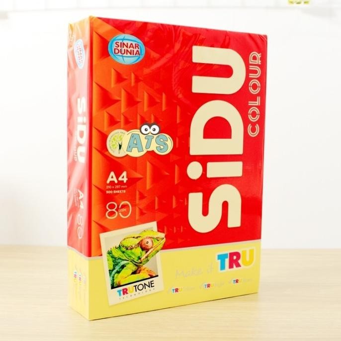 

Kertas HVS Warna Sidu A4 80 gram (KHUSUS GOSEND/GRAB) murah