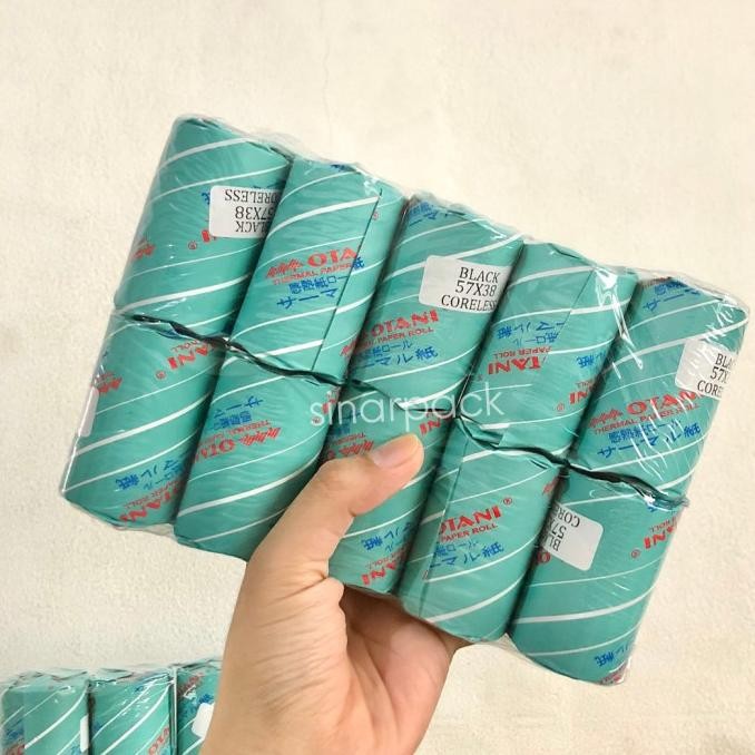 

Kertas Struk Kasir Thermal OTANI 57x38 57 x 38 / Kertas Struk EDC murah