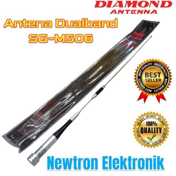 ready Antena SG-M506 Dualband di Mobil HT Rig Icom Yaesu Kenwood Alinco Motorola Rig Mini SGM506