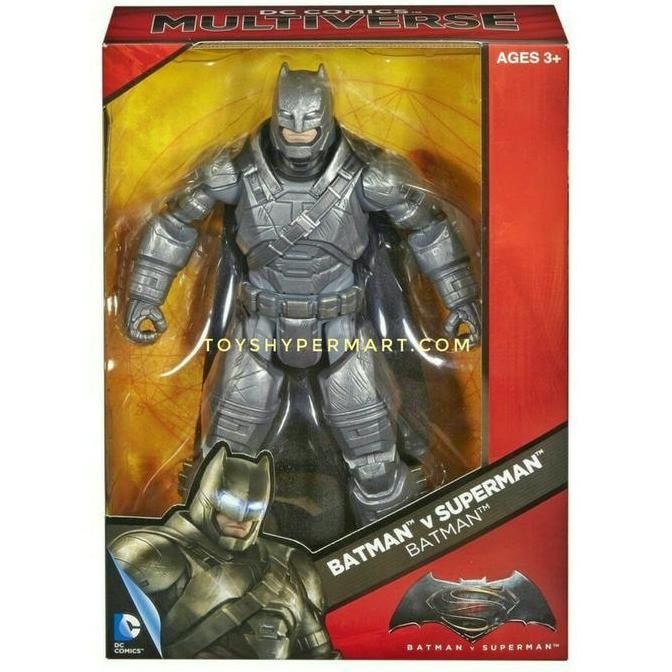 Original 12 Inch Armored Batman VS Superman DC Multiverse BVS Mattel