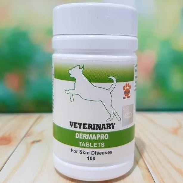 kolasaj DERMAPRO Dog Large 100 tablet Obat Jamur Scabies Anjing Besar