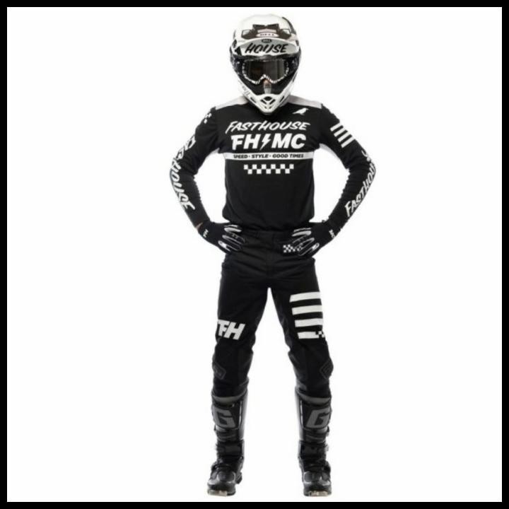 Jersey Set Baju Dan Celana Trail Motocross Trabas Enduro Mtb Original Best Seller