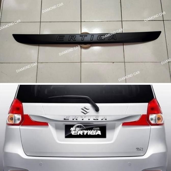 New Suzuki New Ertiga 2016 Garnis Lis List Carbon Trunklid Belakang Hitam